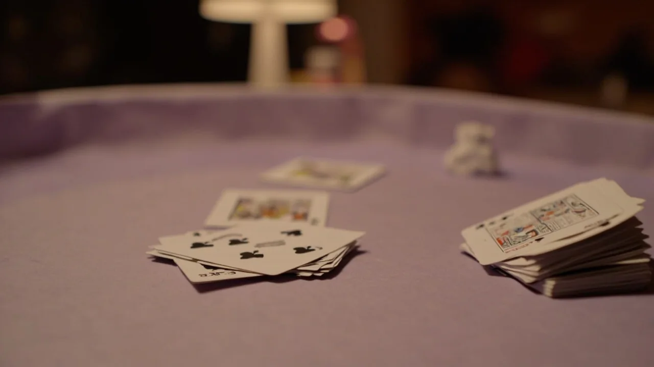 An experienced player table with a deal in progress, used as the strategy desks hero